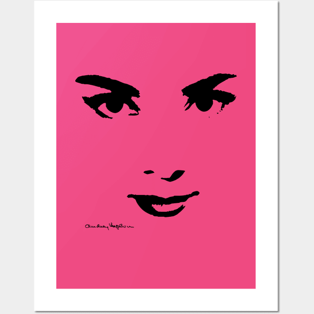 Audrey Hepburn Wall Art by SullustSupplies